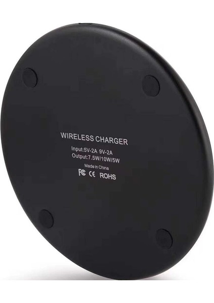 10W Hızlı Kablosuz Şarj R iPhone 11 x Xs Max Xr Hızlı Şarj 3.0 Qi Kablosuz Şarj Pedi / Samsung Için Huawei Için Xiaomi Siyah (Yurt Dışından) modelleri