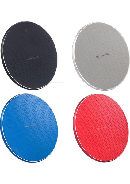 10W Hızlı Kablosuz Şarj R iPhone 11 x Xs Max Xr Hızlı Şarj 3.0 Qi Kablosuz Şarj Pedi / Samsung Için Huawei Için Xiaomi Siyah (Yurt Dışından) indirimleri
