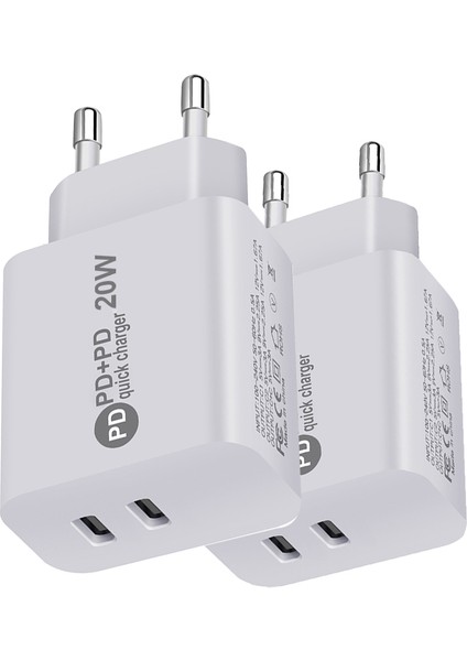 20W Ab Tak Çift Pd Şarj Cihazı Xiaomi 12 Pro Için Hızlı Şarj Cihazı iphone 13 13 Pro 12 11 Tip-C Şarj Telefon Gücü iphone 14 (Yurt Dışından)