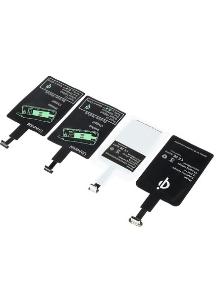 Adet Evrensel Android Qi Kablosuz Şarj Alıcısı Mikro USB Kablosuz Şarj Cihazı Alma Yama Için Microusb Telefonları Iphone Için (Yurt Dışından) fiyatları