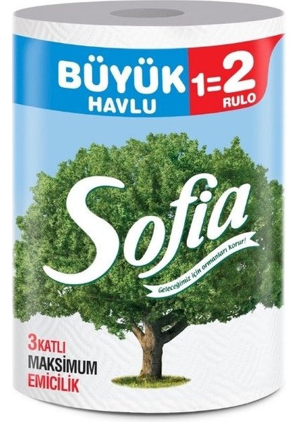 - Kağıt Dev Havlu Büyük - 4 Rulo