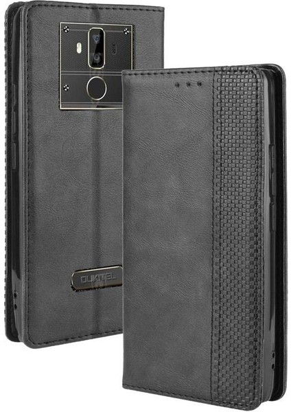 Oukitel K7/k7 Pro Manyetik Kapatma Cüzdan Pu Deri Telefon Kılıfı (Yurt Dışından)
