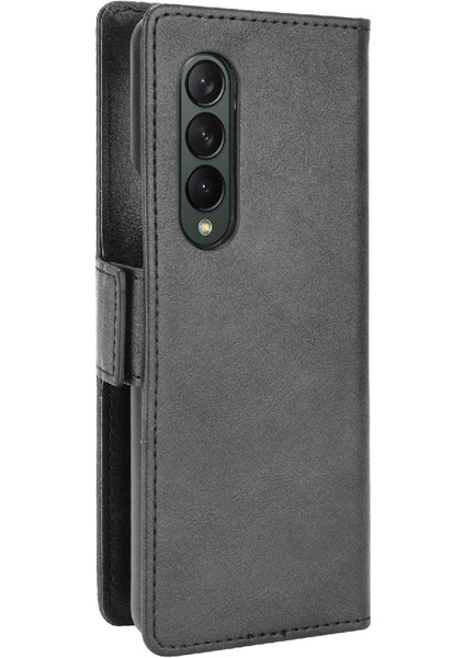 Samsung Galaxy Z Için Fold 4 5g Pu Deri Manyetik Kapatma Cüzdan Telefon Kılıfı (Yurt Dışından) modelleri