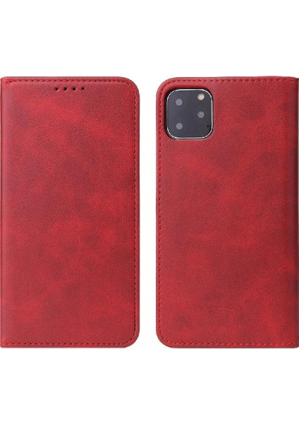 Iphone 11 Için Pro Max Tam Koruma Deri Folio Flip Case Kart Telefon Kılıfı (Yurt Dışından)