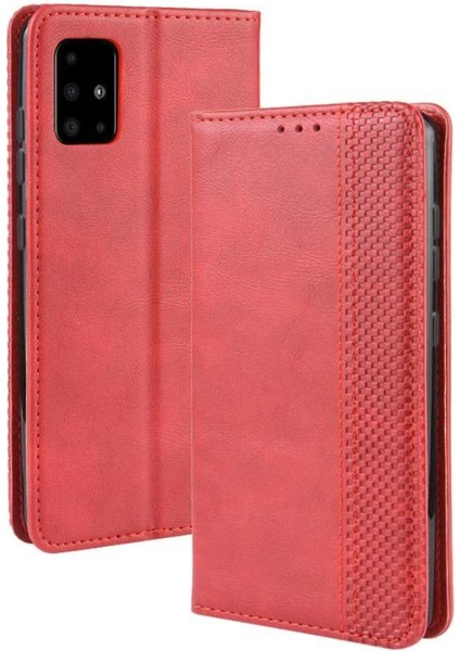 Samsung Galaxy S20 Cüzdan Pu Deri Manyetik Kapatma Için Telefon Kılıfı (Yurt Dışından)