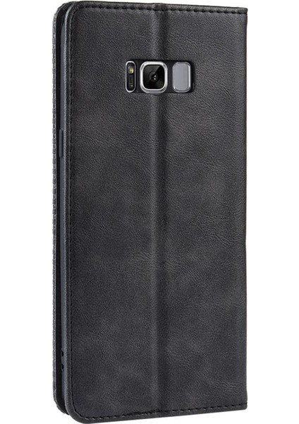 Samsung Galaxy S8 Artı Pu Deri Cüzdan Manyetik Kapatma Telefon Kılıfı (Yurt Dışından)