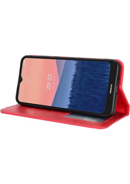 Nokia C21 Pu Deri Manyetik Kapatma Cüzdan Için Telefon Kılıfı (Yurt Dışından) modelleri