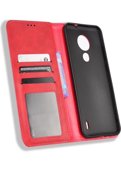 Nokia C21 Pu Deri Manyetik Kapatma Cüzdan Için Telefon Kılıfı (Yurt Dışından) fırsatları
