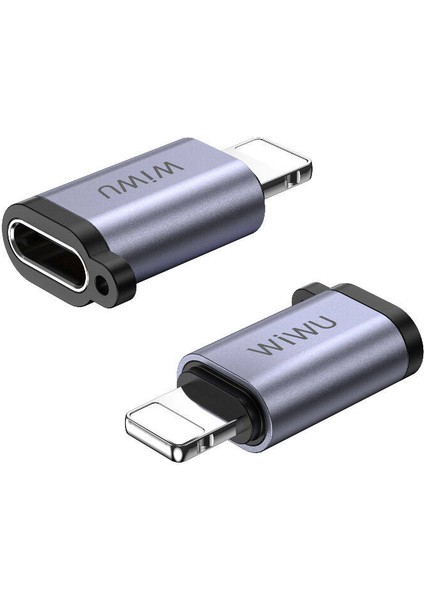 WI-C031 Concise Serisi 3in1 Type-C To Usb-A&type-C&lightning Adaptör Paketi