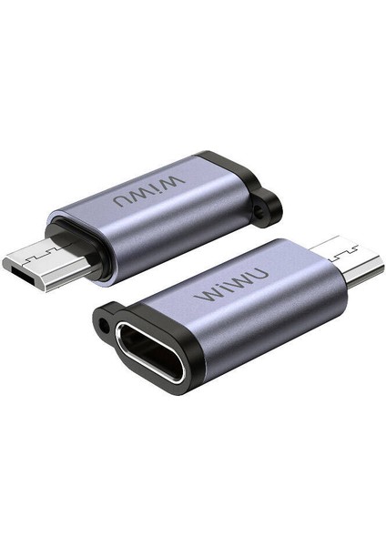 WI-C031 Concise Serisi 3in1 Type-C To Usb-A&type-C&lightning Adaptör Paketi