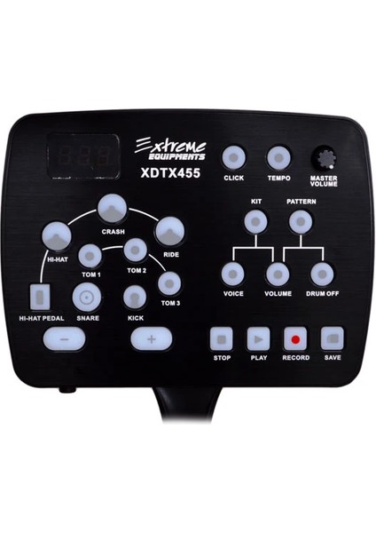 Dijital Bateri Seti Extreme XDTX455 indirimleri