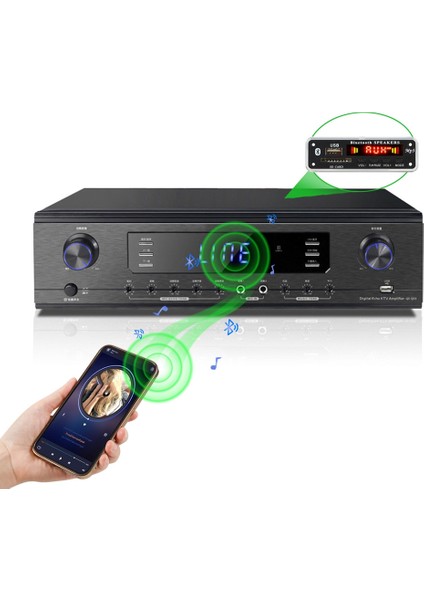 Hoparlör Için Dc 7V 18V 50W Dekoder Kartı Amplifikatörü Mp3 (Yurt Dışından)