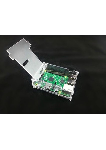 Raspberry Pi Raspberry Pie 2/3/4 Generation B+Montaj Akrilik Muhafaza Uyumlu Fan Montajı (Yurt Dışından)