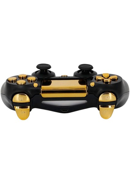 Quanbu Ps4 Denetleyici Dualshock 4 Için 2x Yay Seti ile Yedek Onarım Düğmeleri (Altın) (Yurt Dışından)