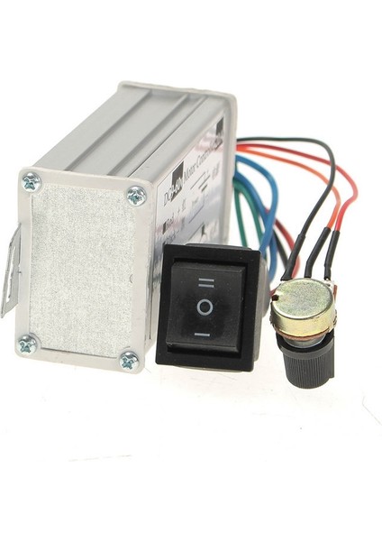 Zoroom 2x Dc 9V 12V 24V 48V 60V 20A Geri Dönüşümlü Motor Hız Kontrol Regülatörü Sürücüsü Pwm (Yurt Dışından)