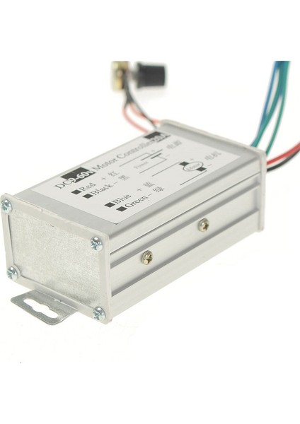 Zoroom 2x Dc 9V 12V 24V 48V 60V 20A Geri Dönüşümlü Motor Hız Kontrol Regülatörü Sürücüsü Pwm (Yurt Dışından)