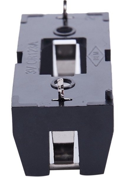 2x Plastik Kabuk 3V CR123A Düğme Pil Yuvaları Tutucu Kılıf Siyah (Yurt Dışından) modelleri