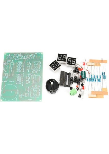 Dıy Kitleri AT89C2051 Elektronik Saat Dijital Tüp LED Ekran Paketi Elektronik Modül Parçaları ve Bileşenleri Dc 9V - 12V (Yurt Dışından) fiyatları