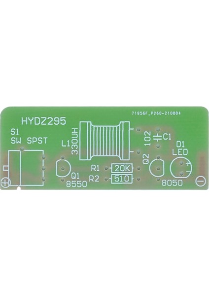 Fla-1 1.5V Basit El Feneri Dıy Kiti Entegre Devre Kartı Lehimleme Uygulama Paketi Elektronik Bileşenler Kaynak Eğitimi (Yurt Dışından)