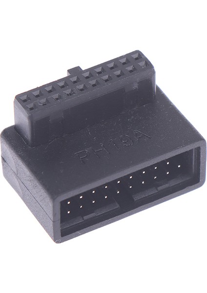 USB 3.0 20PIN Erkek - Dişi Uzatma Adaptörü Anakart Karşılaşması Için 90 Derece Açılı (Yurt Dışından) fiyatları