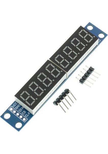 MAX7219 Nokta Vuruş Modülü Mikrodenetleyici Modülü Kontrol Modülü Ekran Modülü 4 Arduino Için 5p Hattı ile Bir Ekranda (Yurt Dışından)