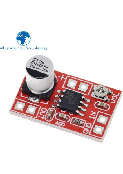 Dc 5V-12V Mikro Elektret Amplifikatör Mıc Kondenser Mini Mikrofon Amplifikatör Kartı (Yurt Dışından)