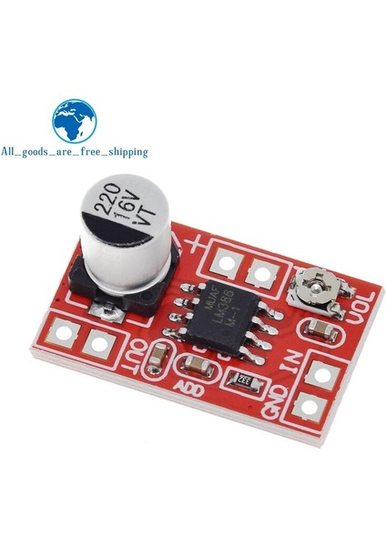 Dc 5V-12V Mikro Elektret Amplifikatör Mıc Kondenser Mini Mikrofon Amplifikatör Kartı (Yurt Dışından)