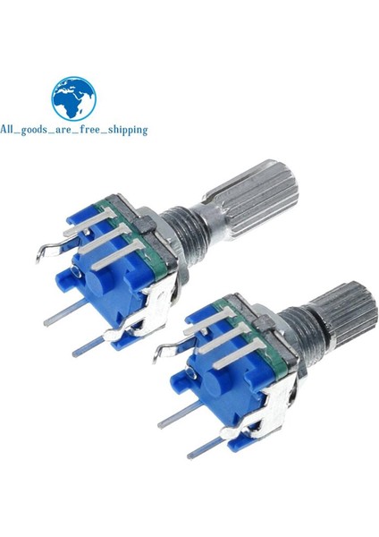 1 Adet Erik Kolu 15MM 20MM Döner Kodlayıcı Kodlama ANAHTARI/EC11/ANAHTARI ile Dijital Potansiyometre 5 Pin (Yurt Dışından)