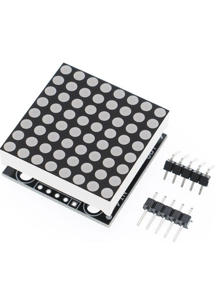 MAX7219 Nokta Vuruş Modülü Mikrodenetleyici Modülü Kontrol Modülü Ekran Modülü 4 Arduino Için 5p Hattı ile Bir Ekranda (Yurt Dışından)