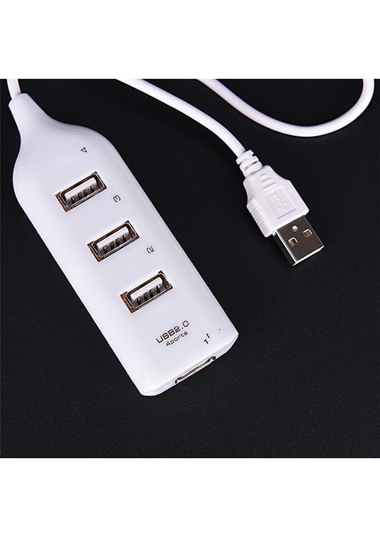 Sıcak USB 2.0 Yüksek Hızlı 4 Port Splitter Hub Adaptörü Pc Bilgisayar Laptop Hg Için (Yurt Dışından)