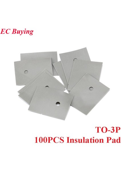 100PCS To-3p Yalıtım Pedi Silikon Soğutucu Shim Transistör Silikon Yalıtım Filmi (Yurt Dışından) fiyatları