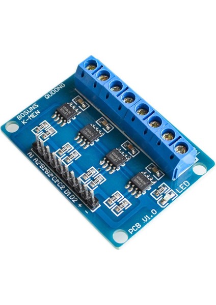 L9110S 4 Kanallı Sürücü Dc Motor Sürücü Kartı Motor Sürücü Modülü Akıllı Araba 4 Yollu Sürücü (Yurt Dışından)