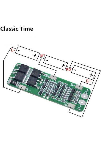3s 15A Li-Ion Lityum Pil 18650 Şarj Cihazı Bms Koruma Levhası 11.1V 12V 12.6V Lipo Hücre Modülü (Yurt Dışından)