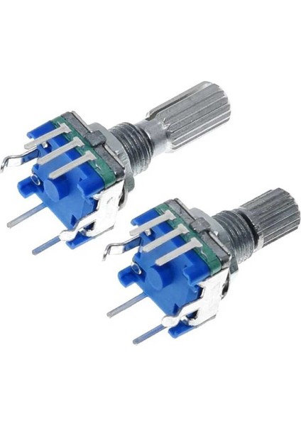 5 Adet Erik Kolu 15MM 20MM Döner Kodlayıcı Kodlama ANAHTARI/EC11/ANAHTARI ile Dijital Potansiyometre 5 Pin (Yurt Dışından)