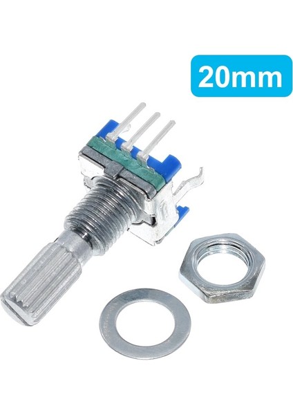 5 Adet Erik Kolu 15MM 20MM Döner Kodlayıcı Kodlama ANAHTARI/EC11/ANAHTARI ile Dijital Potansiyometre 5 Pin (Yurt Dışından)