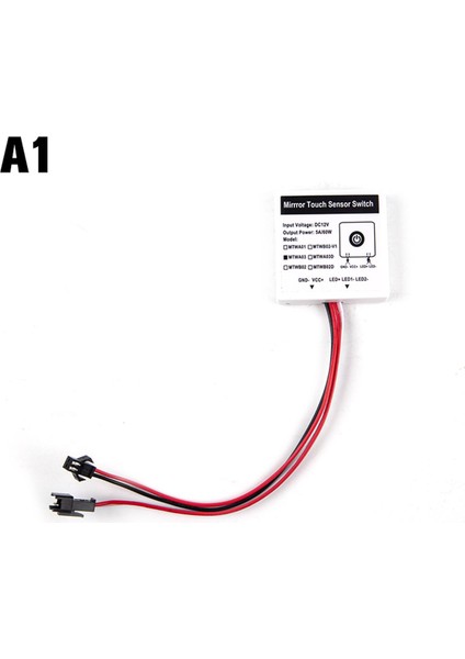 12V 5A Banyo Makyaj Aynası LED Işık Dokunmatik Anahtarı Ayna Karartma Sensörü Karşılaşması (Yurt Dışından)