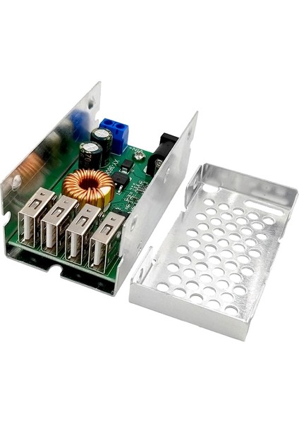 Dc-Dc 9V 12V 24V 36V 5V Adım Aşağı Kurulu 5A 4 USB Çıkışı Buck Dönüştürücü Güç Kaynağı Modülü Alüminyum Kabuk ile Telefonlar Için (Yurt Dışından) fiyatları