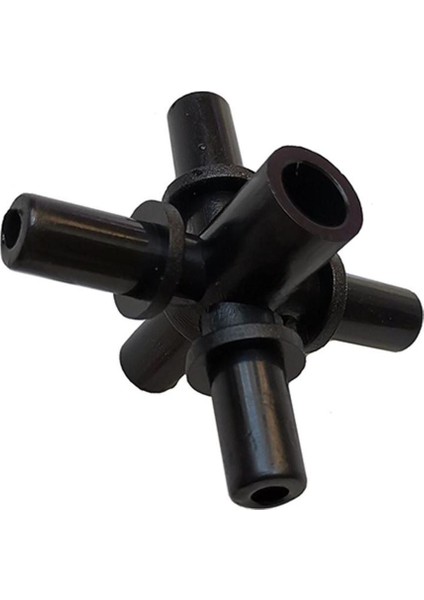 50 Adet Bahçe Hortumu Konnektörü 6mm 5 Yollu Boru Hızlı Bağlantı Sulama Suyu Ayırıcı Püskürtme Memesi Adaptörü (Yurt Dışından)