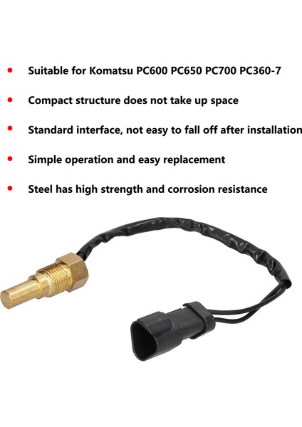 Ekskavatör Geo Için Su Sıcaklığı Sensörü Motor Soğutucu Algılama (Yurt Dışından) modelleri