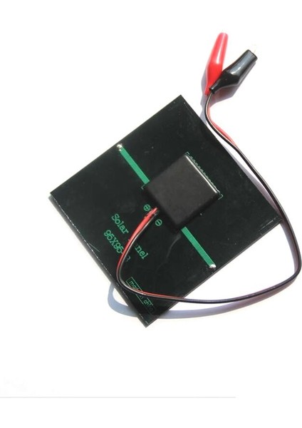 1W 5.5V Güneş Pili Epoksi Polikristalin Güneş Paneli + Şarj Için Klip 3.7V Sistemi LED Işık Çalışması 95*95MM (Yurt Dışından) indirimleri