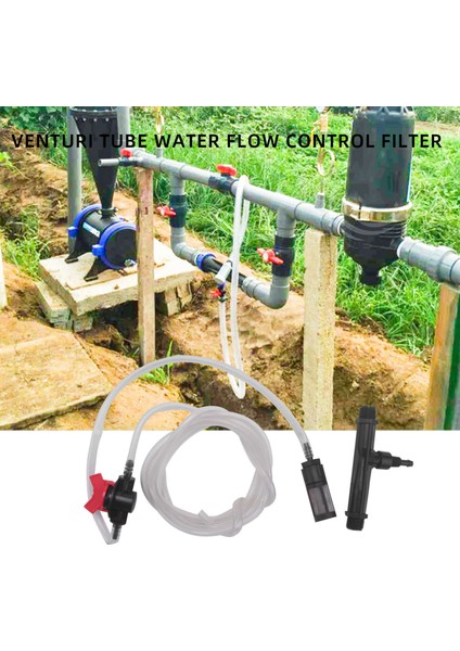 1/2 Bahçe Sulama Cihazı Venturi Gübre Enjektör Anahtarı Su Tüpü Kiti (Yurt Dışından) fiyatları