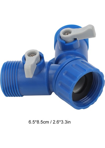 Abs Bahçe Su Hortumu 2 Yollu Y Şekilli Dağıtıcı Konnektör Bağlantı Parçaları G3/4 (Yurt Dışından) indirimleri