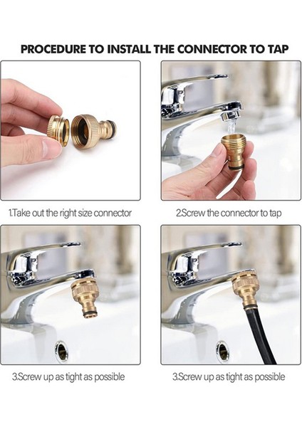 Dış Musluk Bağlantısı Pirinç 3/4” & 1/2” Pirinç Adaptör Dişli Redüktör Hortum Borusu Podazz (Yurt Dışından) indirimleri