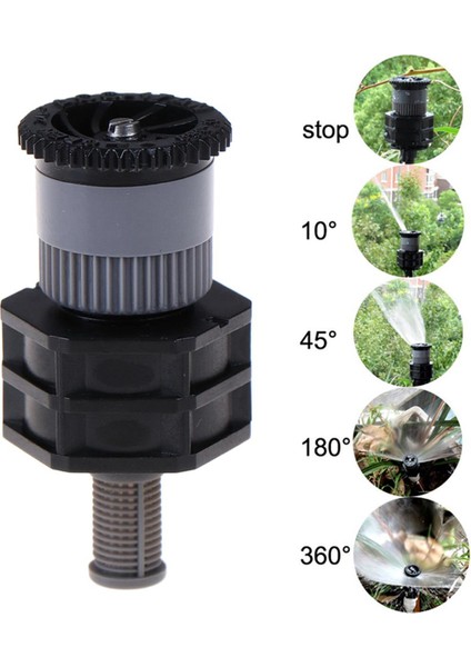 1/2 ''kadın Sisleme Yağmurlama Bahçe Çim Su Püskürtme Ayarlanabilir Döner Meme Güneş Işığı Süper Mağaza (Yurt Dışından)