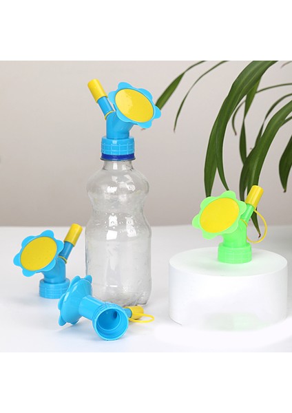 Şişe Kapağı Yağmurlama 2-In-1 Bahçe Mini Sulama Kovası Çift Kafa Su Memesi Güneş Işığı Süper Mağaza (Yurt Dışından) modelleri