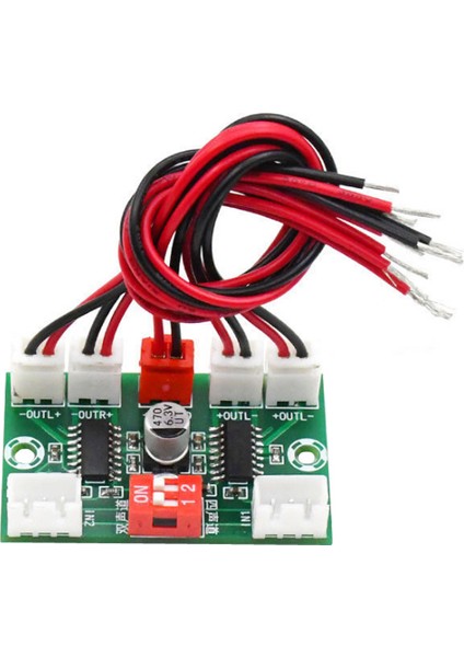 Mini XH-A156 PAM8403 Dijital Ses Amplifikatörü Kurulu Dc 5 V 3 W * 4 4 Kanal Amp Kablosu ile Dizüstü Bilgisayar Masası Hoparlör (Yurt Dışından)