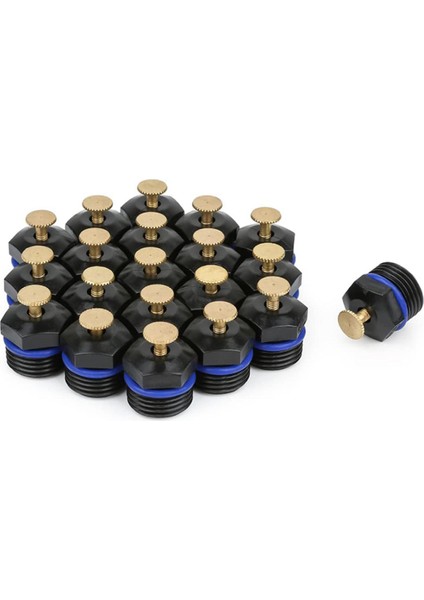 20 Adet Atomize Yağmurlama Memesi 1/2 Inç Bahçe Sisleme 360 Derece Tarım Çim Sulama Memesi Sulama (Yurt Dışından)