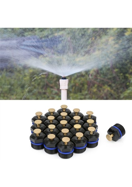 20 Adet Atomize Yağmurlama Memesi 1/2 Inç Bahçe Sisleme 360 Derece Tarım Çim Sulama Memesi Sulama (Yurt Dışından) fiyatları