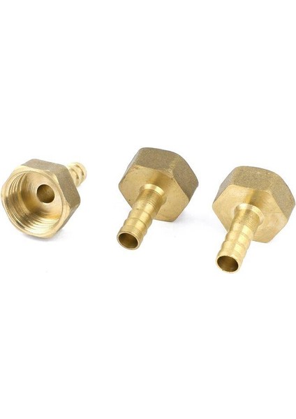 Adet 1/2 Bsp Dişi Dişli 8mm Hava Pnömatik Gaz Hortumu Dikenli Bağlantı Altın (Yurt Dışından) fiyatları