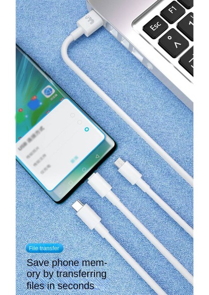 iPhone Android Için 100W Hızlı Şarj Tek Sürüklemeli Üç Veri Kablosu C Tipi Şarj Kablosu (Yurt Dışından)